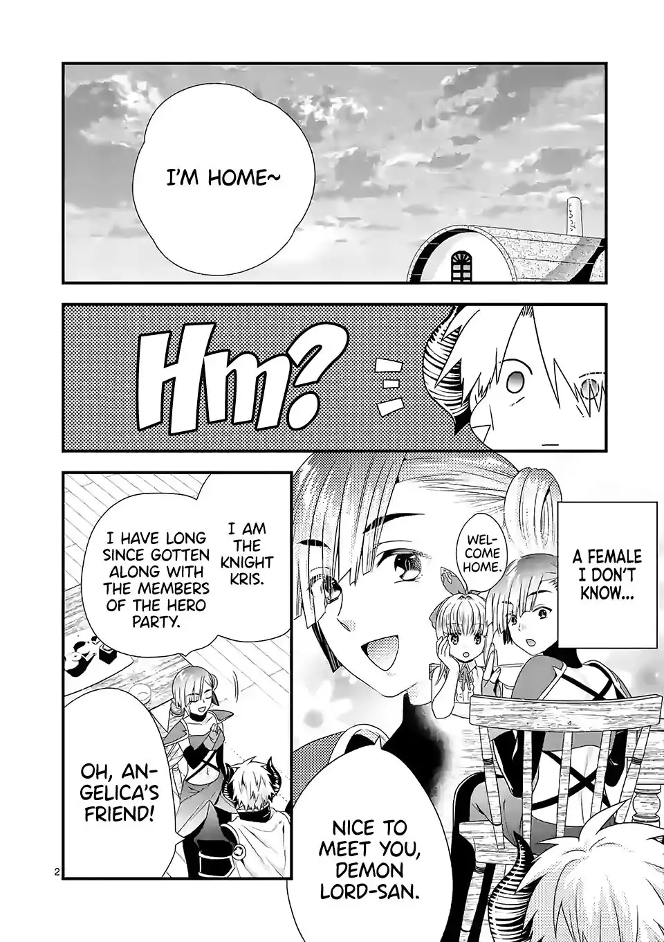 Maou Desu. Onna Yuusha no Hahaoya to Saikon Shita no de, Onna Yuusha ga Giri no Musume ni Narimashita. Chapter 34 3